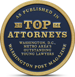 Washington Post Top Attorneys 2014 badge