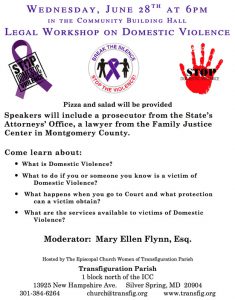Domestic Violence Workshop Silver Spring, MD